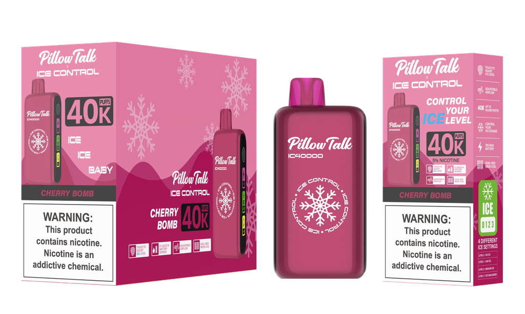 Pillow Talk Ice Control IC40000 Puffs  - Display of 5