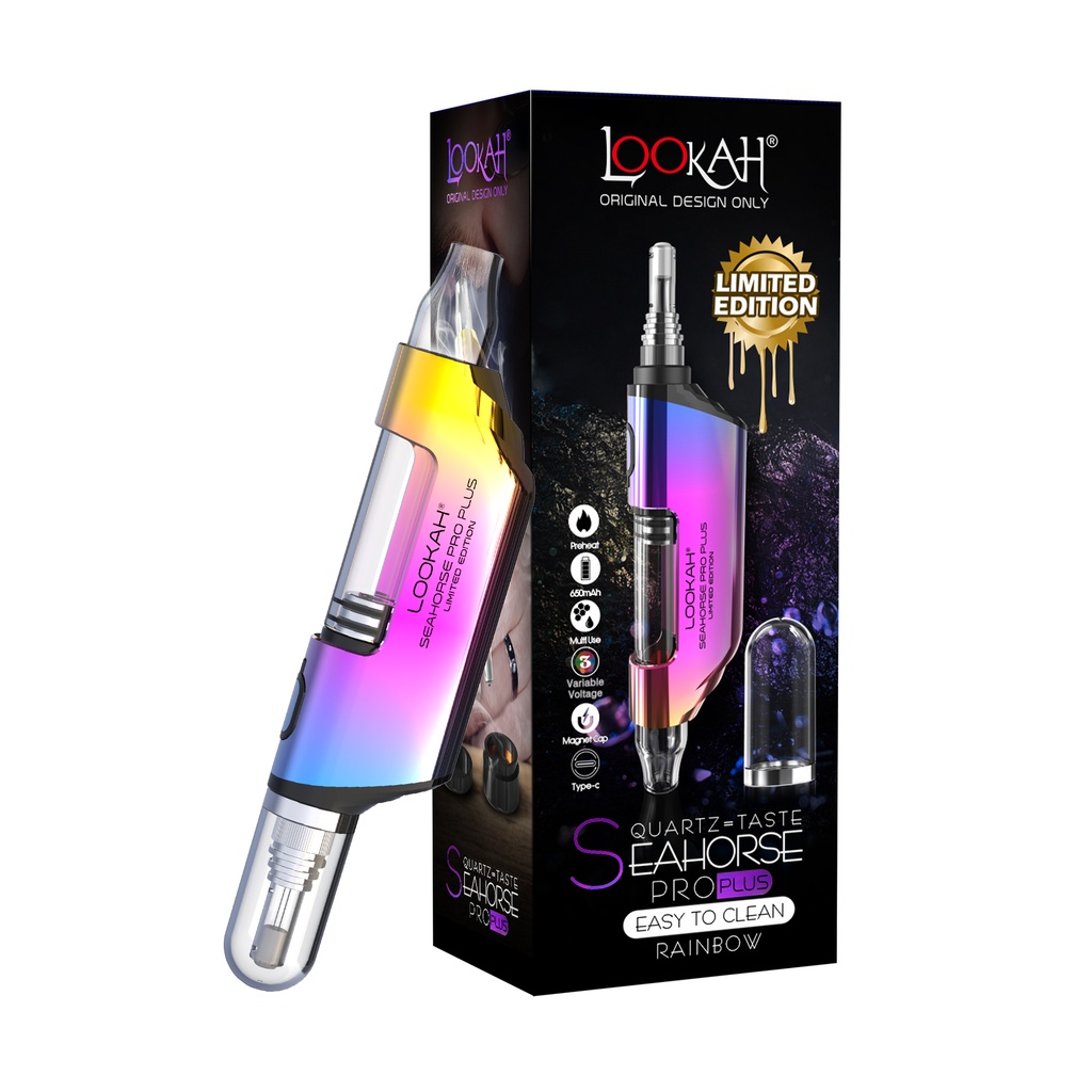 Lookah Seahorse Pro Plus 650mAh Preheat VV Dab Pen Vaporizer Starter Kit (MSRP $54.00) 