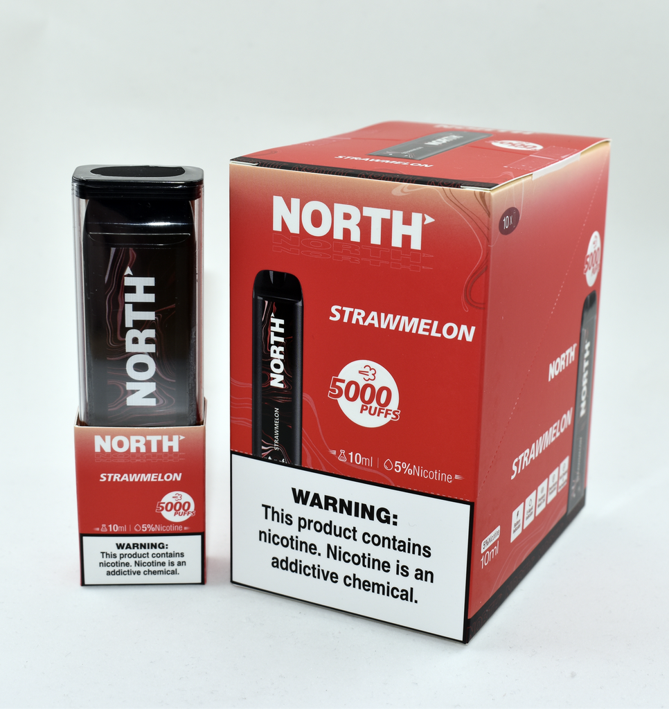 North 5000 Puffs - Display of 10