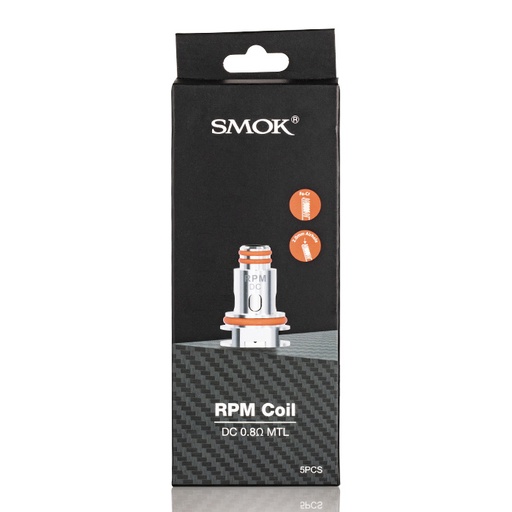 SMOK RPM Replacement Coils - Pack Of 5 (MSRP $20.00) 