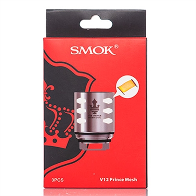 [SKU-100110] SMOK TFV12 Prince Mesh Replacement Coils - Pack of 3 (MSRP $20.00) - 0.15 Ohm (40-80W)