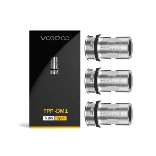 VooPoo TPP Replacement Coils - Pack of 3 (MSRP $15.00) 