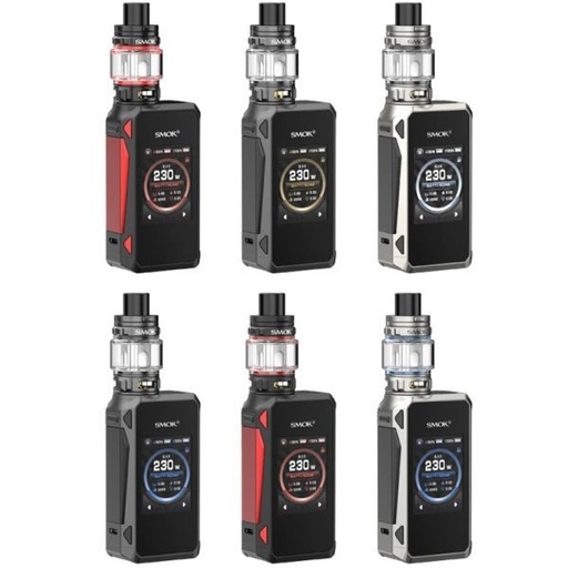 SMOK G-PRIV 4 Touch Screen 230W Dual 18650 Starter Kit With Refillable 6.5ML TFV18 Mini Tank (MSRP $100.00)