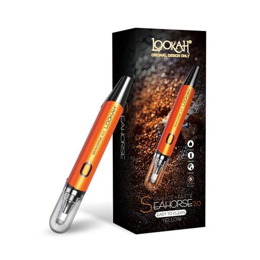 Lookah Seahorse 2.0 650mAh Wax Dab Pen Vaporizer Starter Kit (MSRP $45.00) 