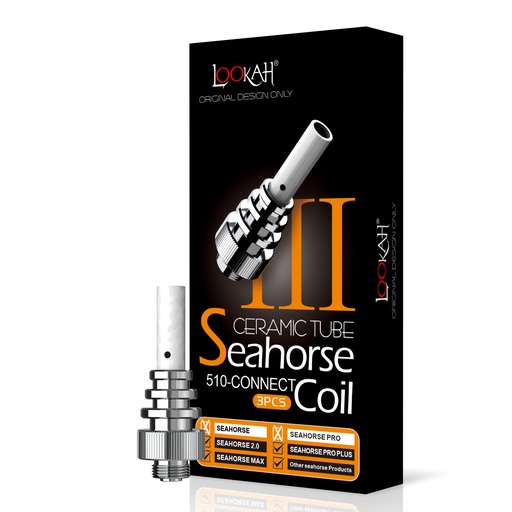 [SKU-100304] Lookah Seahorse Tube III Replacement Coils - Pack of 3 (MSRP $40.00)