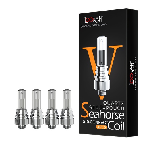 [SKU-104895] Lookah Seahorse Replacement Coils V - Pack of 4 (MSRP $35.00)