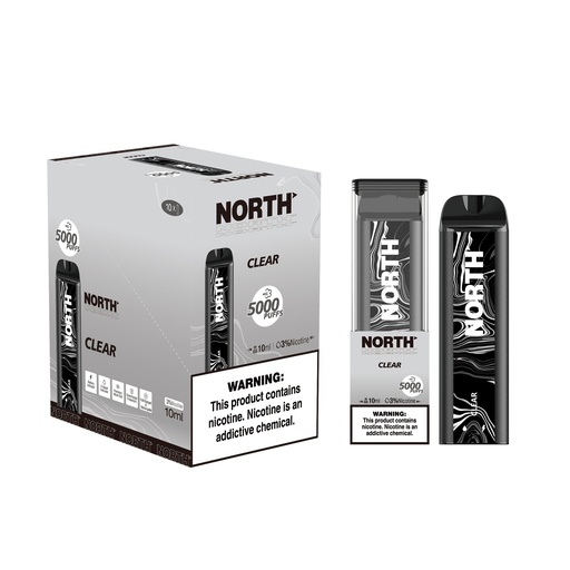North 5000 Puffs 3% - Display of 10
