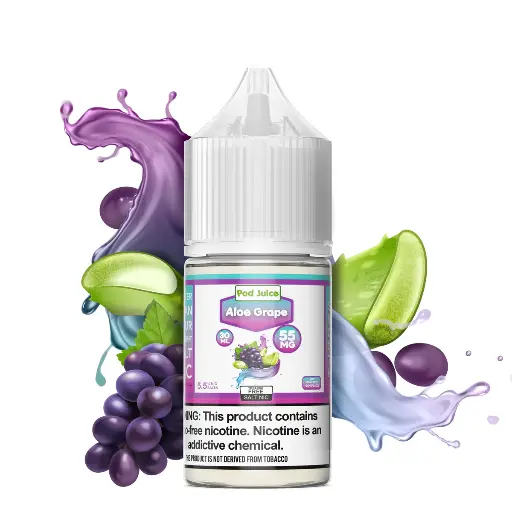 POD Juice Nicotine Salt E-Liquid 30ML (MSRP $19.99)