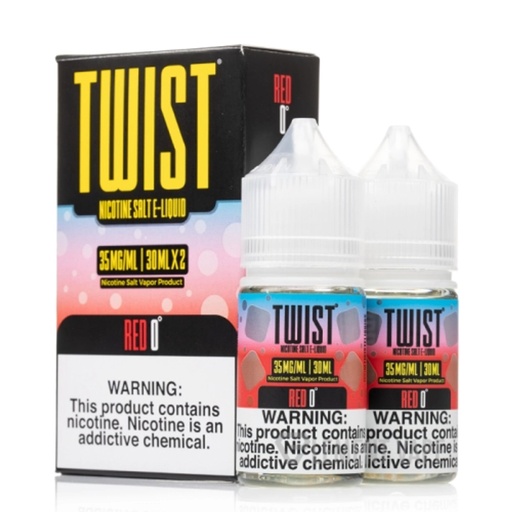 TWST Salt Nicotine Salt By Twist E-Liquids 60ML (30ML x 2) (MSRP $28.99)