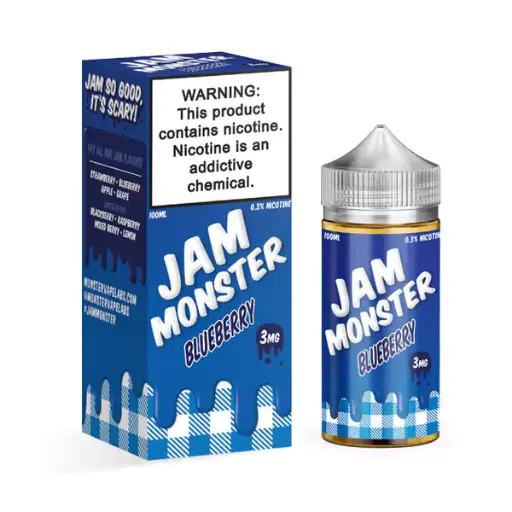 Jam Monster Synthetic Nicotine E-Liquid 100ML (MSRP $30.00)