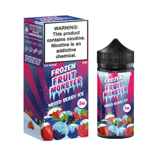 Frozen Fruit Monster Synthetic Nicotine E-Liquid 100ML (MSRP $30.00)
