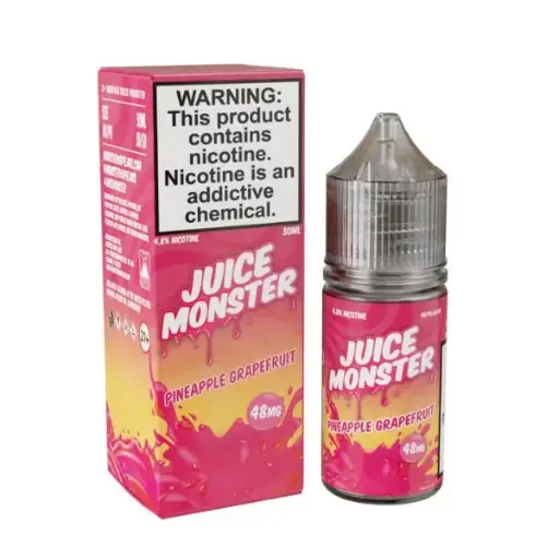 Juice Monster Synthetic Nicotine Salt E-Liquid By Monster Vape Labs 30ML (MSRP $19.99)