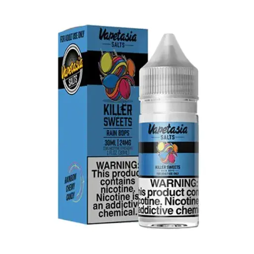 Killer Sweets By Vapetasia Salts Synthetic Nicotine Salt E-Liquid 30ML (MSRP $25.00)