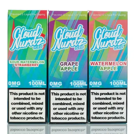 Cloud Nurdz Salts Tobacco-Free Nicotine Salt E-Liquid 30ML (MSRP $19.99)