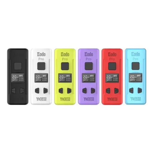 [107930] Yocan Kodo Pro 400mAh Cartridge Vaporizer Box Mod - Display of 20 (MSRP $9.00 Each) 