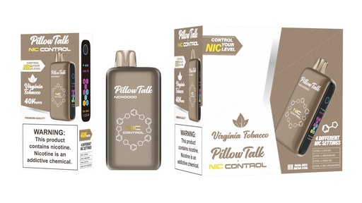  Pillow Talk Nic Control NC40000 Puffs - Display of 5