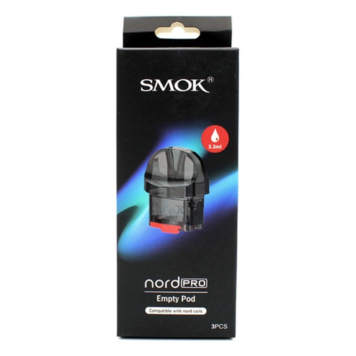 [SKU-106173] SMOK Nord Pro 3.3ML Empty Refillable Replacement Pod - Pack of 3