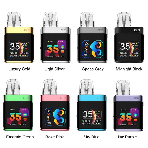  Uwell CALIBURN G3 PRO KOKO 1250mAh Pod System Starter Kit With  Refillable 3ML & 2.5ML CALIBURN G3 Cartridge Pod
