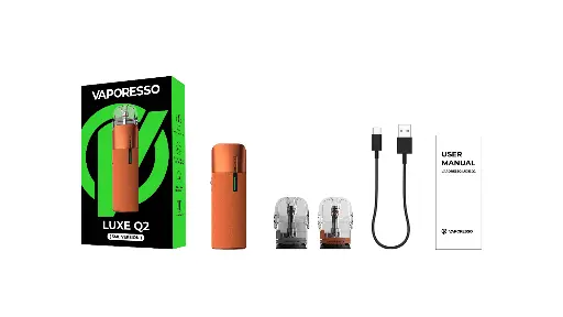 Vaporesso Luxe Q2 1000mAh Pod System Starter Kit With 2 x Refillable 3ML Luxe Q Mesh Pod (MSRP $30.00)
