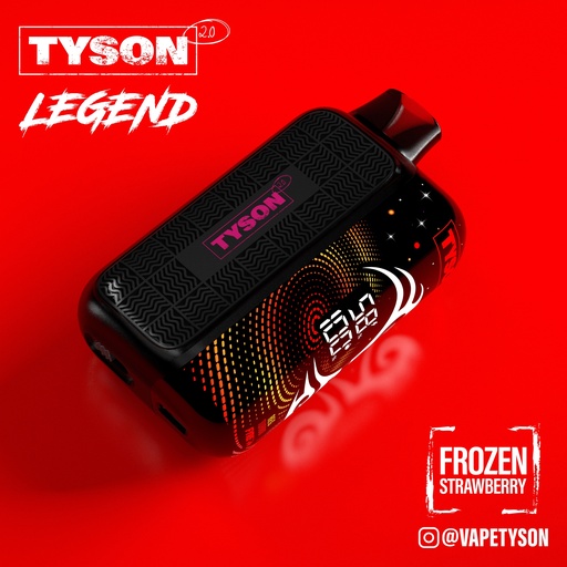 Tyson 2.0 Legend 30K Puffs - Display of 5
