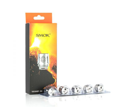 [SKU-107484] SMOK V8 Baby T12 0.15 Ohm Replacement Coils - For TFV8 Baby and TFV12 Baby Prince - Pack of 5 (MSRP $25.00) - Duodecuple Coils 0.15ohm (60-80W)