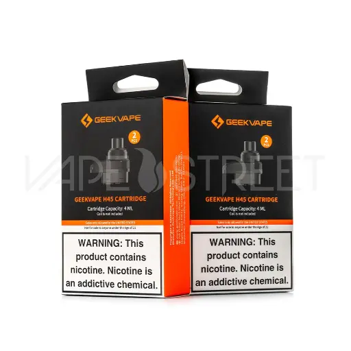 GeekVape H45 5ML Refillable Pod - Pack of 2 (MSRP $9.99)